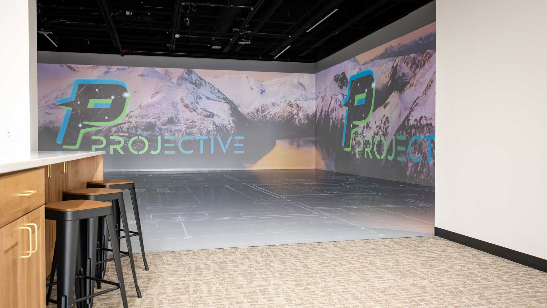 Projective Studios — design walkthrough
